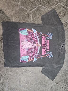 Nicki Minaj Gag City Black Mineral Wash Tee